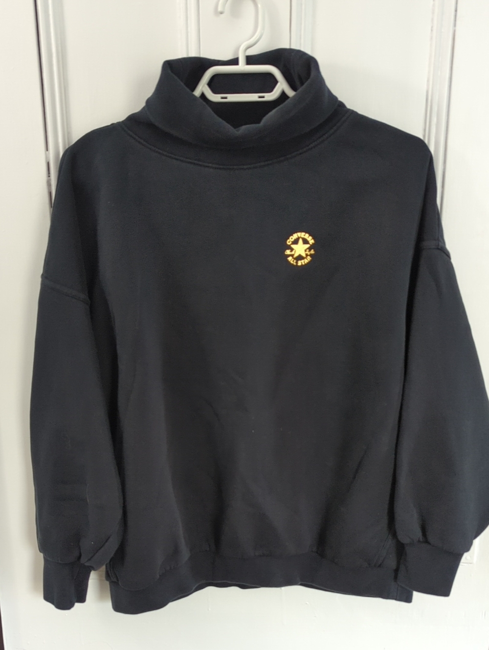 Converse Oversized Turtle Neck Pullover Sweater